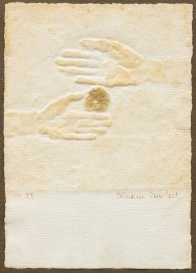  / Ruce s jablkem  - PF 1987 / Olbram Zoubek