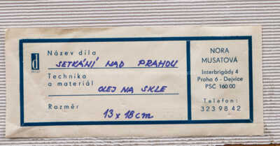  / Setkání nad Prahou / Nora Musatová