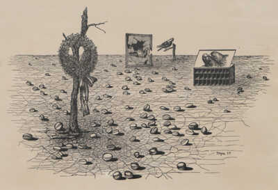  / Z cyklu Střelnice / Marie Čermínová - Toyen