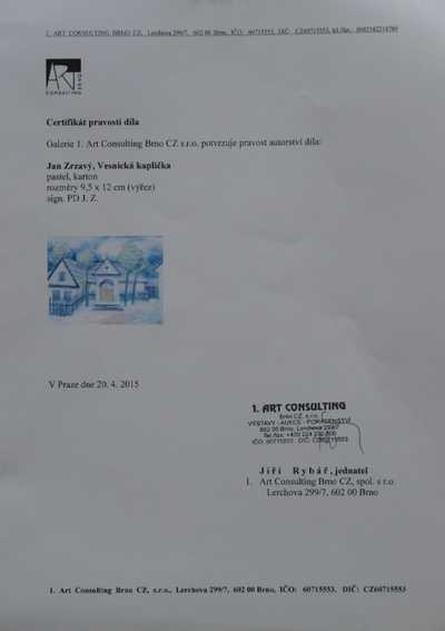  / Vesnická kaplička / Jan  Zrzavý