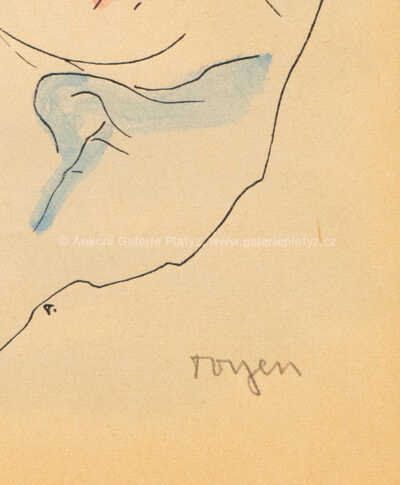  / Dívka spící pod hvězdami / Marie Čermínová - Toyen