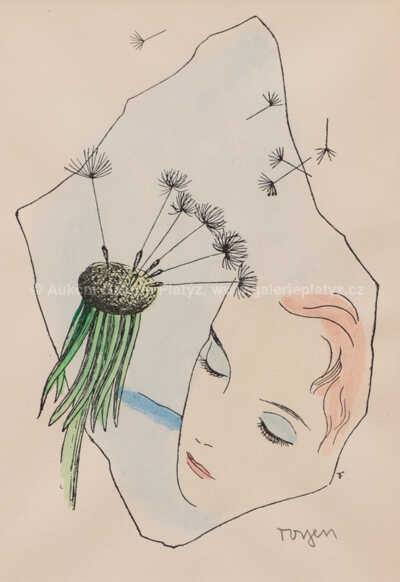  / Dívka s pampeliškou / Marie Čermínová - Toyen