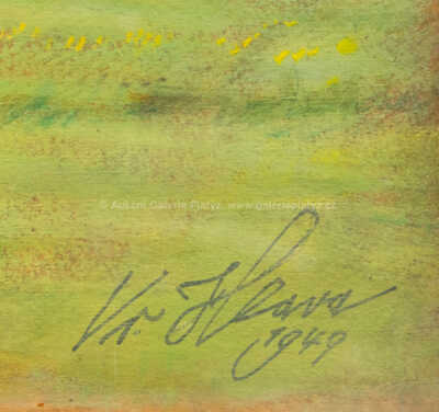  / Břehy řeky Otavy u Rabí / Rudolf Bém (Vratislav Hlava)