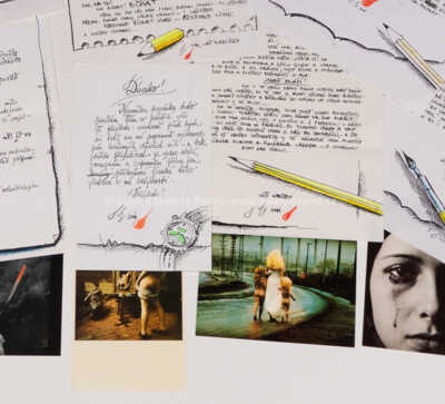  / Dopisy, konvolut 12 kusů / Jan Saudek