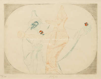  / Commedia dell arte I / František  Tichý