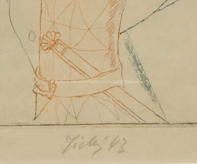  / Commedia dell arte I / František  Tichý