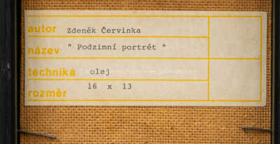  / Podzimní portrét / Zdeněk Červinka