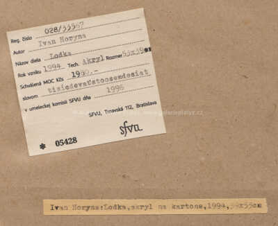  / Loďka / Ivan Horyna