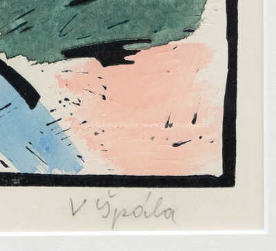  / Dívčí akt (v rozpuku) / Václav Špála