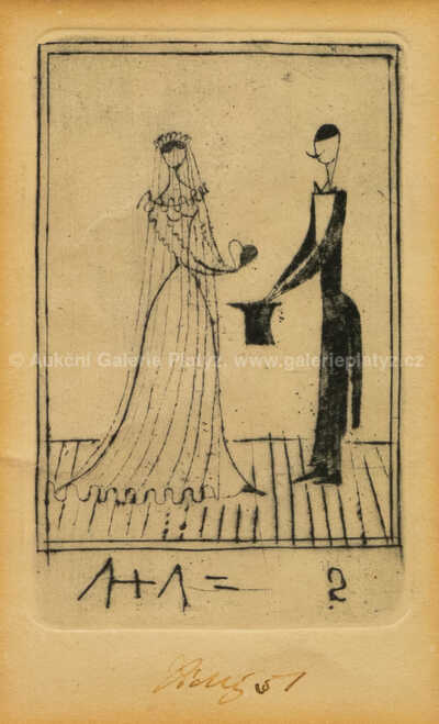  / Svatební oznámení / František  Tichý