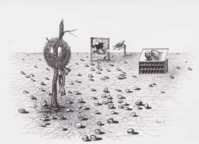  / Z cyklu Střelnice / Marie Čermínová - Toyen