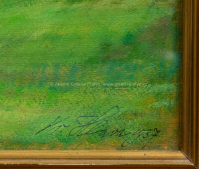  / Břehy Otavy u Žichovic / Rudolf Bém (Vratislav Hlava)