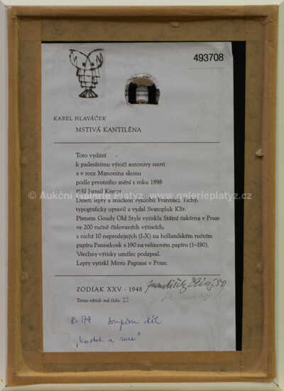  / Kostel a ruce (Mstivá kantiléna) / František  Tichý