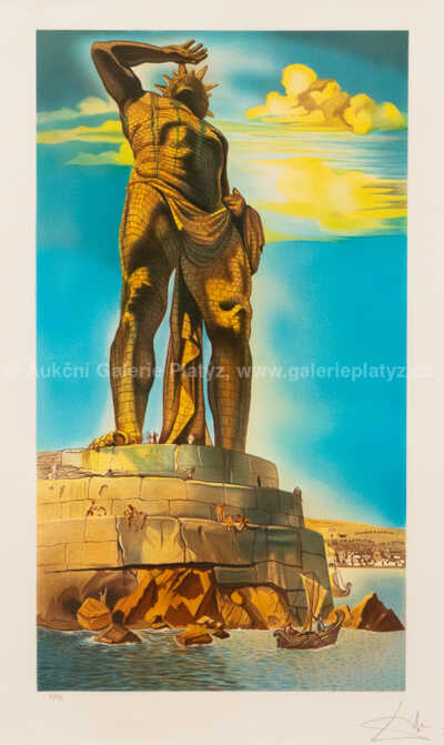  / Helios - Kolos rhodský / Salvador Dalí
