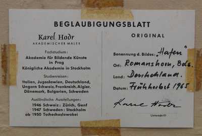  / Na Bodamském jezeře / Karel Hodr