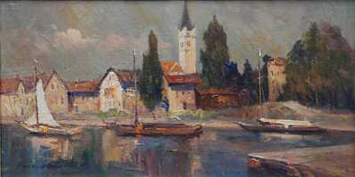  / Na Bodamském jezeře / Karel Hodr