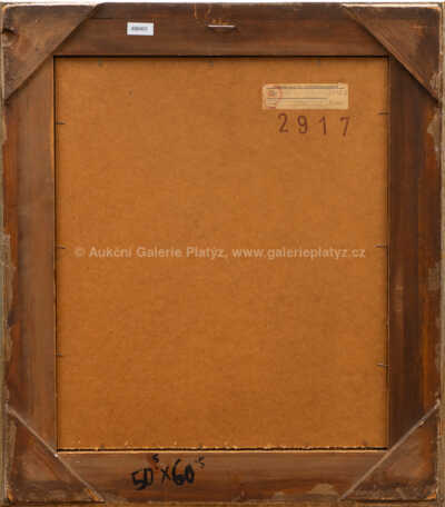  / Zátiší s ovocem a vázou / Josef Liesler