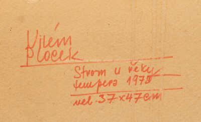  / Strom u řeky / Vilém  Plocek