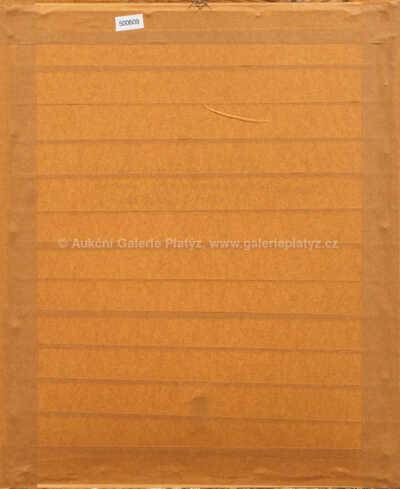  / Autoportrét věnovaný Kamilu Lhotákovi / František  Tichý