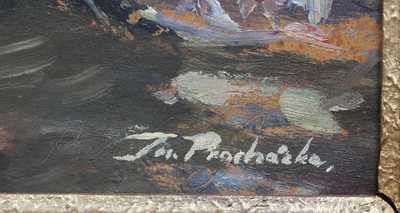  / Před kostelem / Josef Procházka