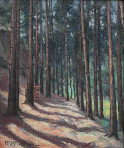  / Cesta lesem / František Vít Blažek