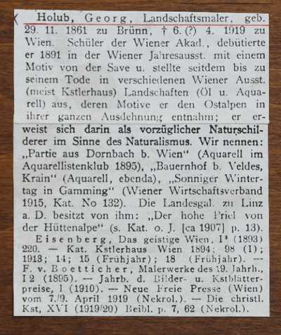  / Pod Alpami / Jiří (Georg) Holub