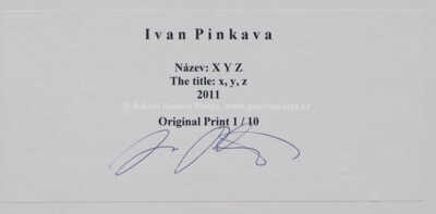  / X Y Z / Ivan Pinkava