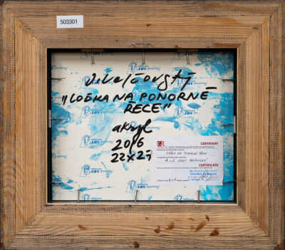  / Loďka na ponorné řece / Josef Velčovský