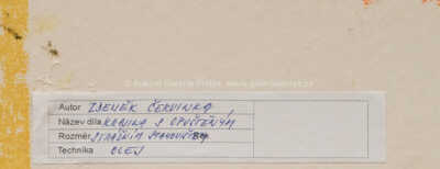  / Krajina s opuštěným strážním stanovištěm / Zdeněk Červinka