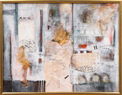 Jan Kanyza - Citace a nápisy III (triptych)