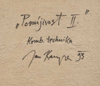  / Pomíjivost II / Jan Kanyza