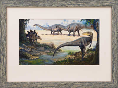 Petr Modlitba - Dinosauři - období jury