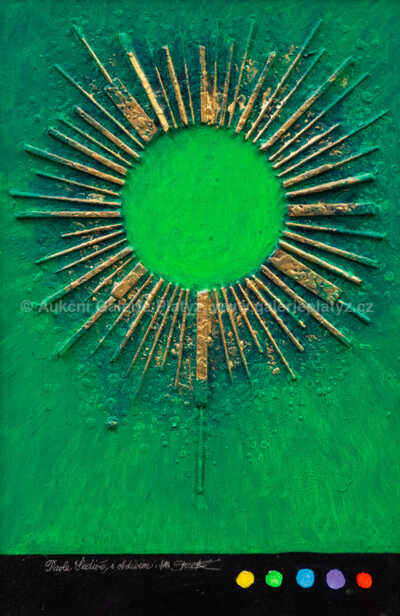  / Sluníčko - Monstrance / Jan Saudek