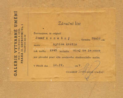  / Kytice květin / Josef Konečný