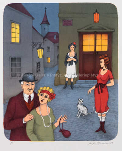  / Večer na Starém městě / Iva Hüttnerová