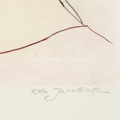  / Portrét dívky / Ota Janeček