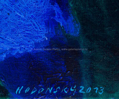  / Noční řeka / František Hodonský