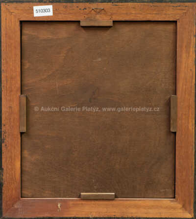  / Chalupa v zimě / Otakar Hůrka