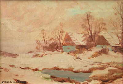  / Zima u chalupy / Otakar Hůrka