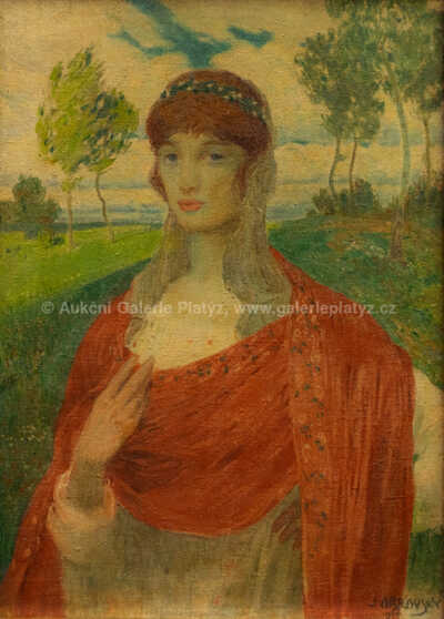  / Dívka se závojem / Jakub Obrovský