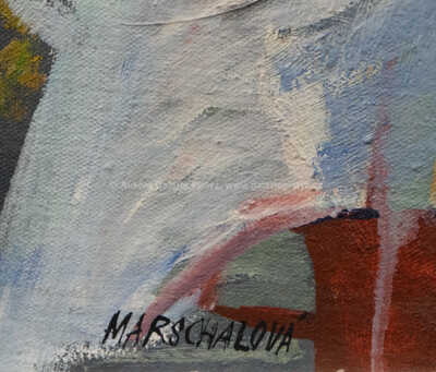  / Zátiší s podzimní kyticí / Zdeňka Marschalová