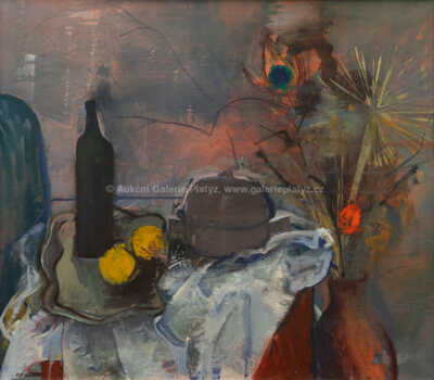  / Zátiší s podzimní kyticí / Zdeňka Marschalová