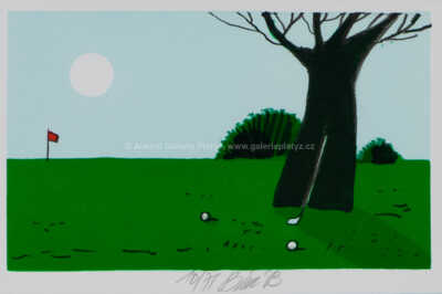  / Golfové hřiště - Konvolut dvou kusů / Tomáš Bím