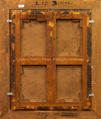  / Venuše a Amor v krajině / Dirck van der Lisse - okruh