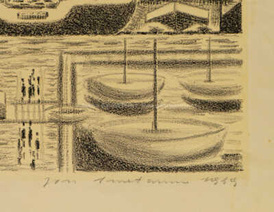  / Přístav Civita Vecchia / Jan  Smetana