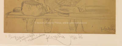  / Odpočinek na lavičce / František Kupka