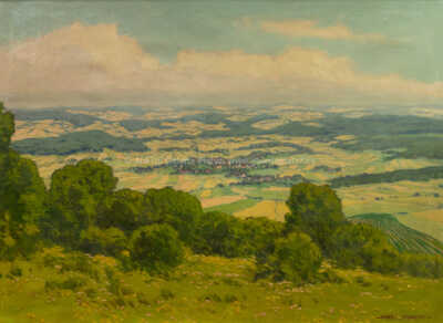  / Pohled do krajiny / Karel Schadt