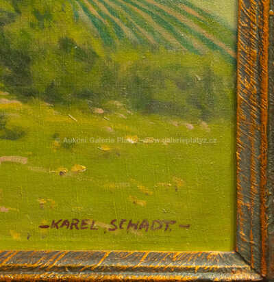  / Pohled do krajiny / Karel Schadt