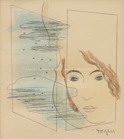  / Dívka s houslemi / Marie Čermínová - Toyen