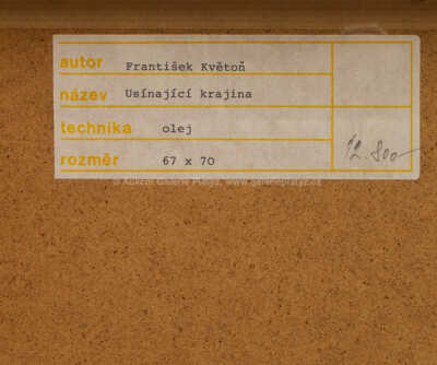  / Usínající krajina / František Květoň